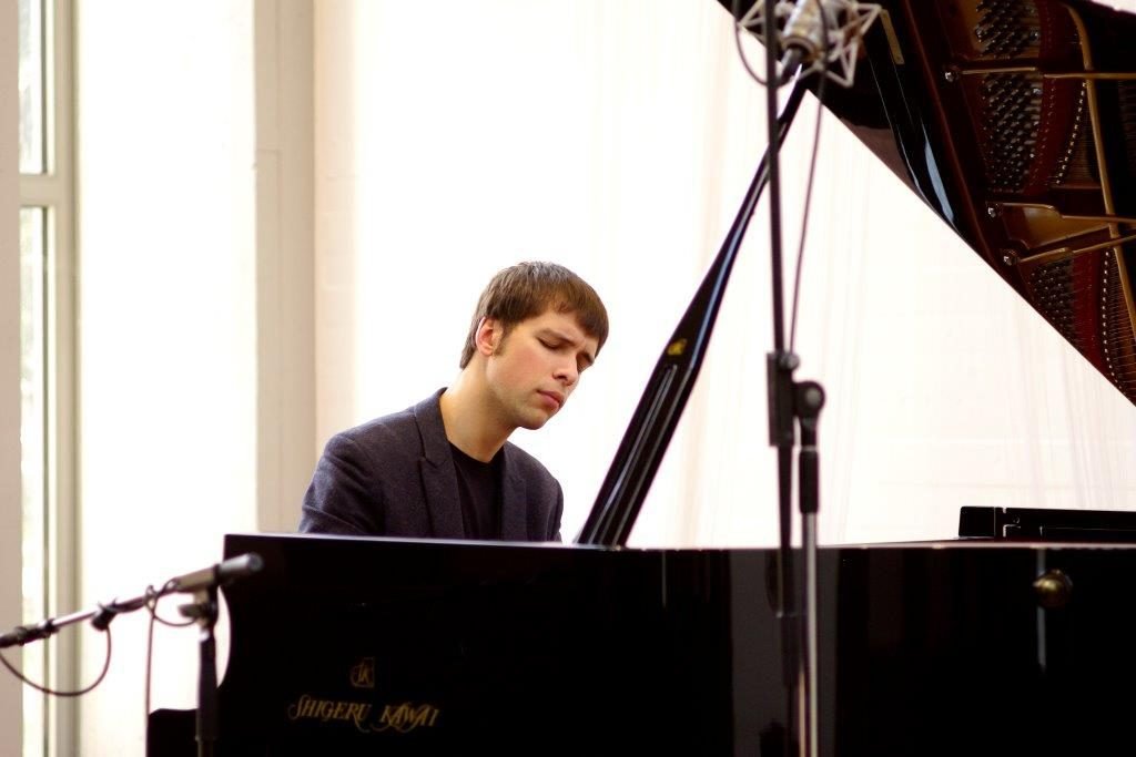 Recording the new CD with piano works by Bartok and Prokofiev